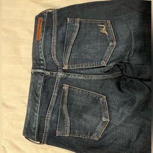 Express barely boot Stella low rise jeans